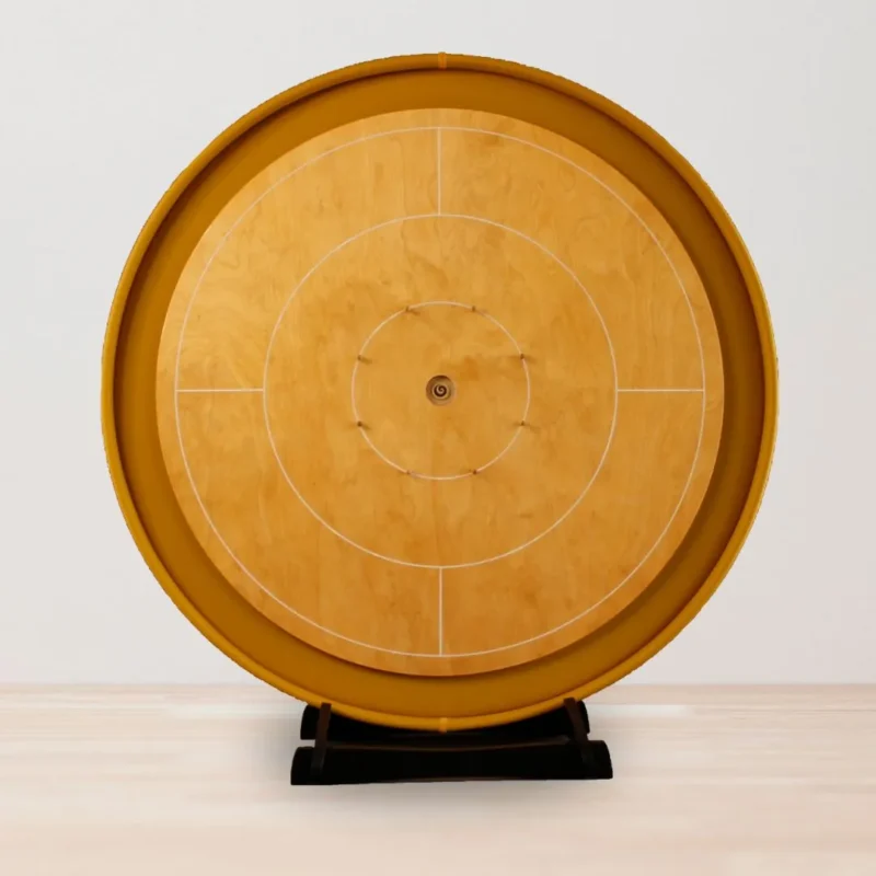 Woodestic Crokinole Tournament beech-amber