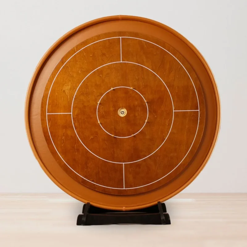 Woodestic Crokinole Tournament walnut-cognac