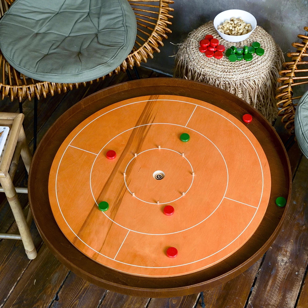 Crokinole Game Woodworking Plan